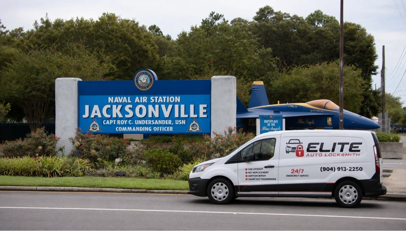 Automotive locksmith serving NAS Jacksonville and Jacksonville military families